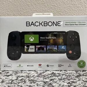 Black Mobile Gaming Controller for iPhone